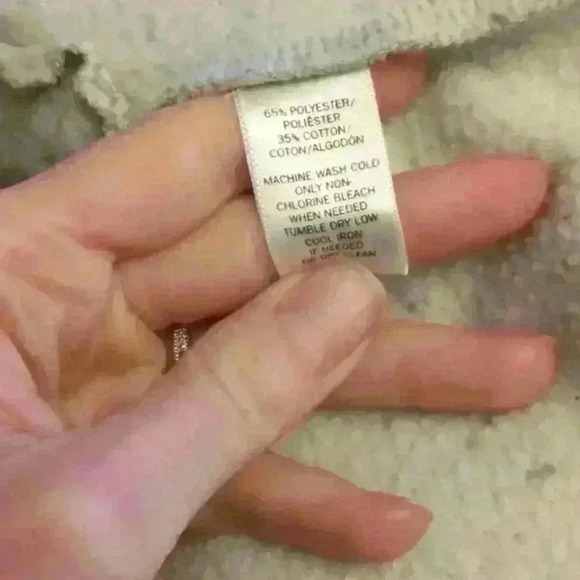 LOFT Gray Open Hooded Sweatshirt - Picture 4 of 4